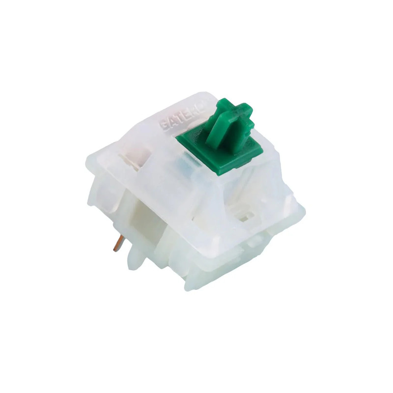 Gateron Milky Housing Switches - Green - 10 Pieces - مكبس لوحة مفاتيح
